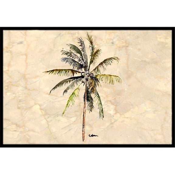 Palm Tree Indoor Or Outdoor Mat