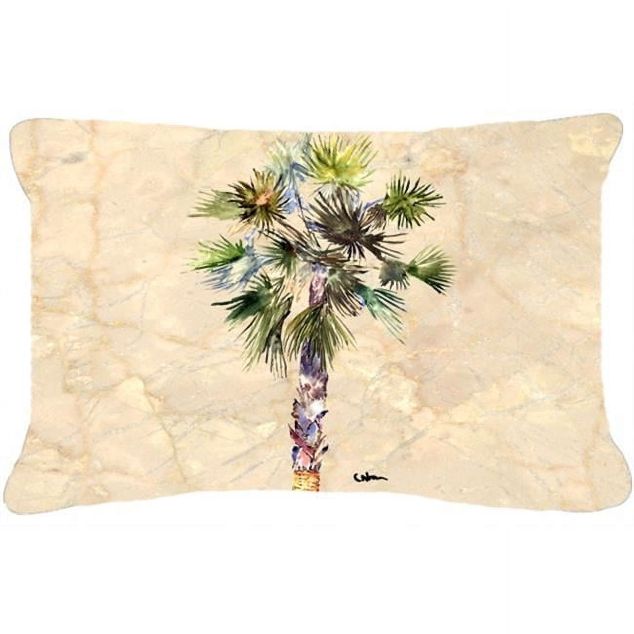 Palm Tree Indoor & Outdoor Fabric Decorative Pillow