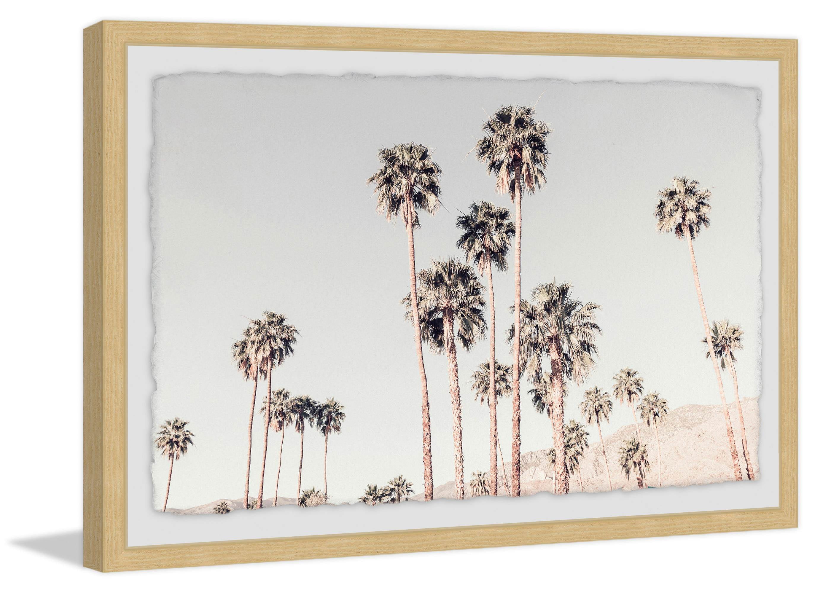 Palm Tree Overload Framed Painting Print — free download