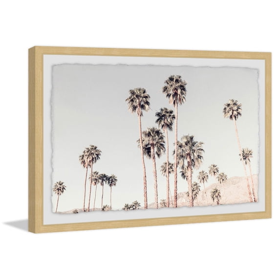 Palm Tree Overload Framed Painting Print