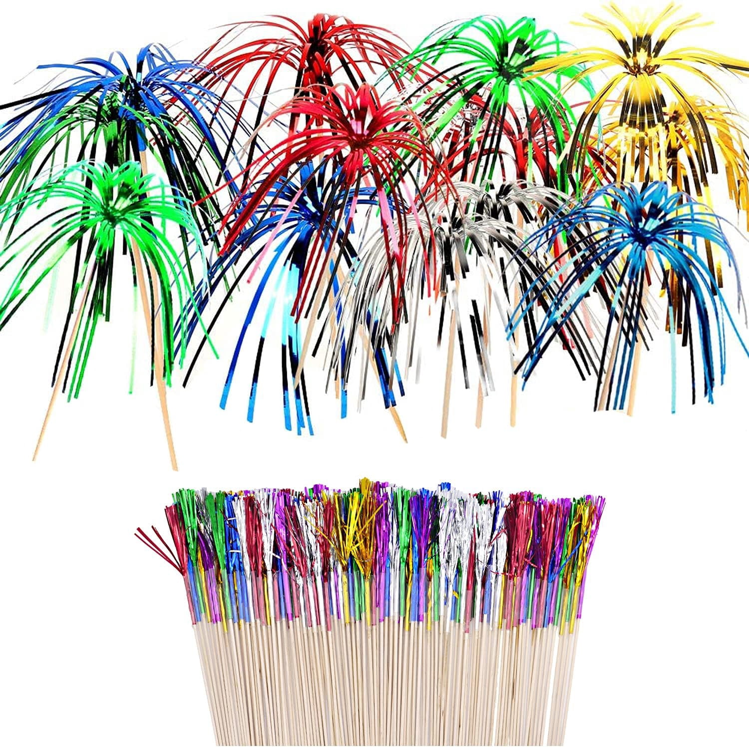 Palm Tree Picks 120-Pack - Cocktail Sticks Decorations - Walmart.com