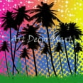 thumbnail image 1 of Palm Tree Pop Art - CANVAS OR WALL ART PRINT, 1 of 1