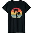 thumbnail image 1 of Palm Tree, Retro Tropical, Beach T-Shirt, 1 of 3