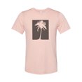 thumbnail image 1 of "Palm Tree Shirt, Palm Tree, Sublimation T, Beach Tee, Unisex, Gift For Her, Soft Bella T, Vacation Shirt, Mom T, Palm Tree Lover, Beach, Peach, LARGE", 1 of 1