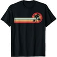 thumbnail image 1 of Palm Tree Shirt Tropical Beach Vintage Retro Style 70s 80s T-Shirt, 1 of 4