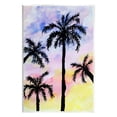 thumbnail image 1 of Palm Tree Silhouettes Sunset Sky Botanical & Floral Graphic Art Unframed Art Print Wall Art, 1 of 6