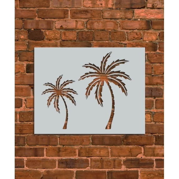 Palm Tree Stencil