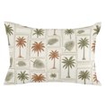 thumbnail image 1 of Palm Tree Throw Pillow Cover 12 x 20 Inch Decorative Pillow Cover Summer Tropical Plants Leaves Vintage Plaid Lumbar Pillowcase Seasonal Rectangle Cushion Case for Couch Sofa Bed Living Room, 1 of 9