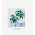 thumbnail image 1 of Palm Tree : Tropical Beach House Art (Printable Art), Unframed Canvas 16x20in, 1 of 4