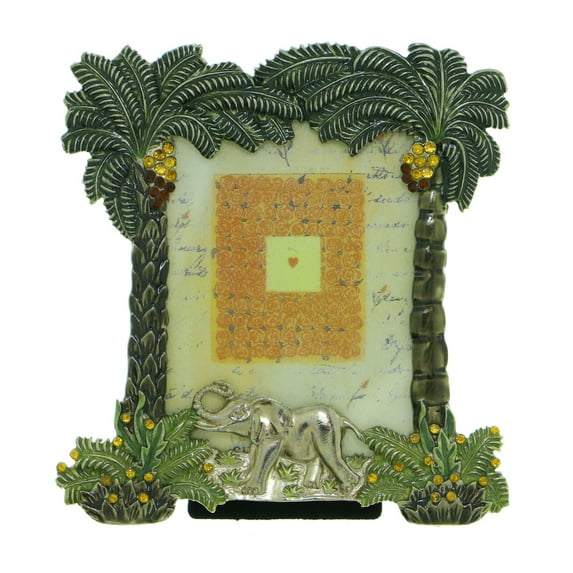 Palm Tree and Elephant Picture-Frame Small PF44
