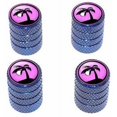 thumbnail image 1 of Palm Tree and Moon Sunset Sunrise Tire Rim Wheel Aluminum Valve Stem Caps, Multiple Colors, 1 of 1