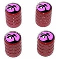 thumbnail image 1 of Palm Tree and Moon Sunset Sunrise Tire Rim Wheel Aluminum Valve Stem Caps, Multiple Colors, 1 of 1