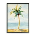 thumbnail image 1 of Palm Tree with Coconuts on Beach Sand 11 in x 14 in Framed Painting Art Prints, by Stupell Home Décor, 1 of 5