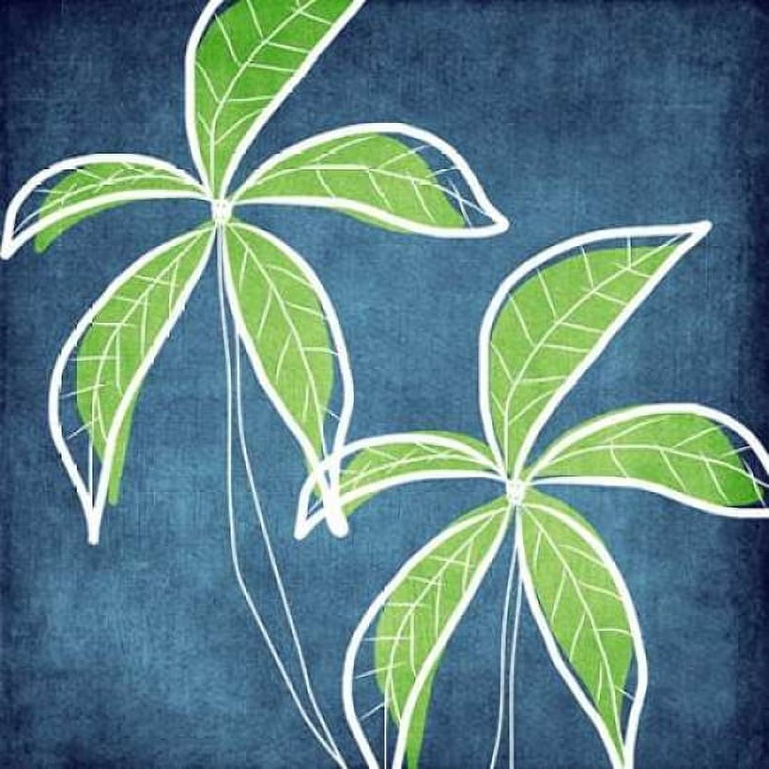 Palm Trees Canvas Art - Linda Woods (24 x 24)