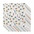 thumbnail image 1 of Palm Trees Cloth Napkins, Summer Botanical Tropical Plants Kayaks Washable and Reusable Dinner Napkins Set of 6, Table Napkin for Kitchen Party Birthday Wedding Hotel Housewarming 20"x20", 1 of 8