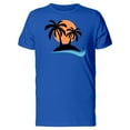 thumbnail image 1 of Palm Trees On An Island Tee Men's -Image by Shutterstock, 1 of 1