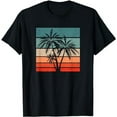 thumbnail image 1 of Palm Trees Retro Style Vintage T-Shirt, 1 of 5