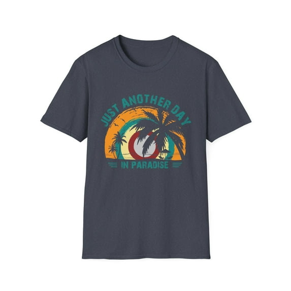 Palm Trees Sunshine Ocean Wave Men Women Graphic Tees