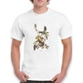thumbnail image 1 of Palm Warbler T-Shirt Men -John James Audubon Designs, Male Large, 1 of 4