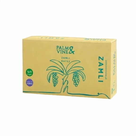 Palm and Vine Zamli Dates 200g, British Import (Pack of 2)