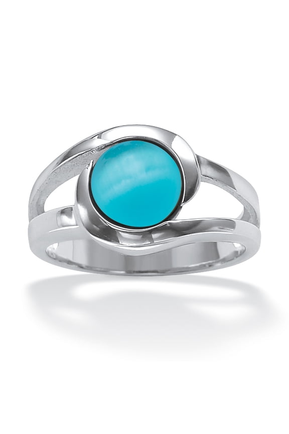 14-Piece Ring Set of Interchangeable Multi-Stones in .925 Sterling Silver
