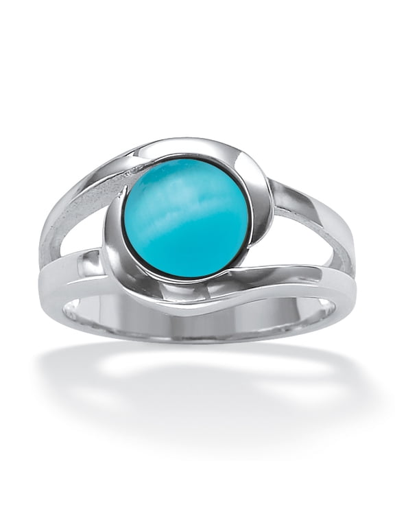 14-Piece Ring Set of Interchangeable Multi-Stones in .925 Sterling Silver