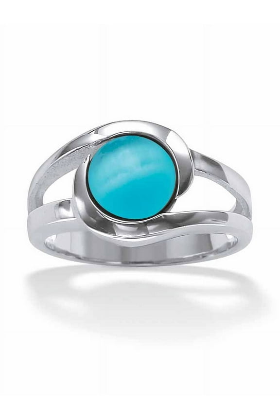 14-Piece Interchangeable Ring Set with Genuine and Simulated Stones in .925 Sterling Silver