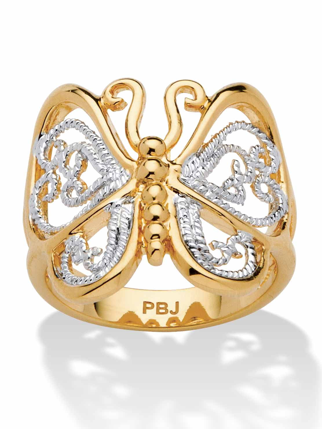 Gold Butterfly Ring – SaraBeJewelry