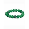 thumbnail image 1 of PalmBeach Jewelry Genuine Agate and Simulated Birthstone Beaded Stretch Bracelet 8", 1 of 2