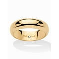 thumbnail image 1 of PalmBeach Jewelry Nano Diamond Wedding Band Ring, Yellow Gold, 11 Inches, 1 of 7