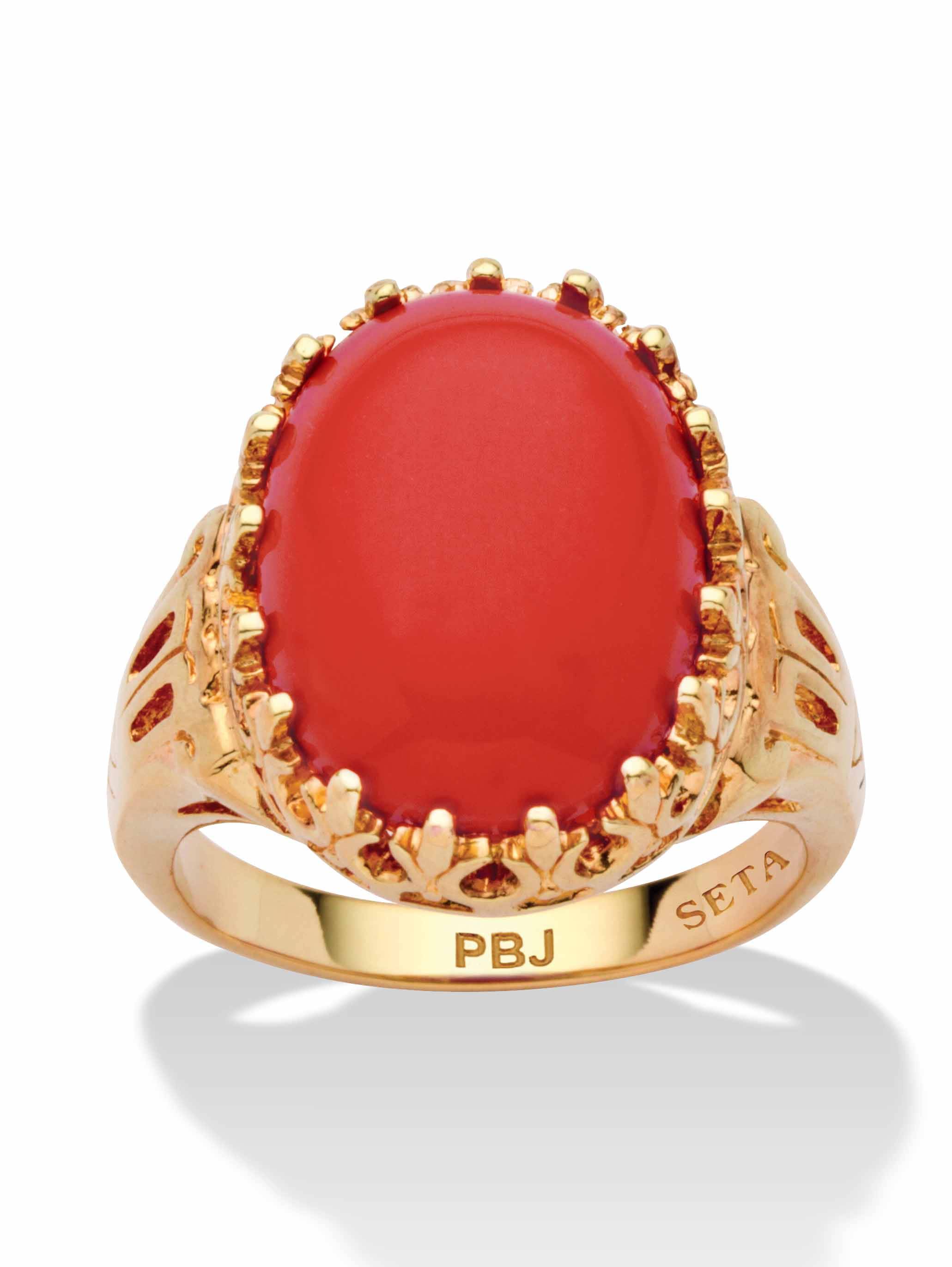 1 Gram Gold Forming Red Stone Streamlined Design Superior Quality Ring -  Style B001, सोने का पानी चढ़ी हुई अंगूठी - Soni Fashion, Rajkot | ID:  2851051587397