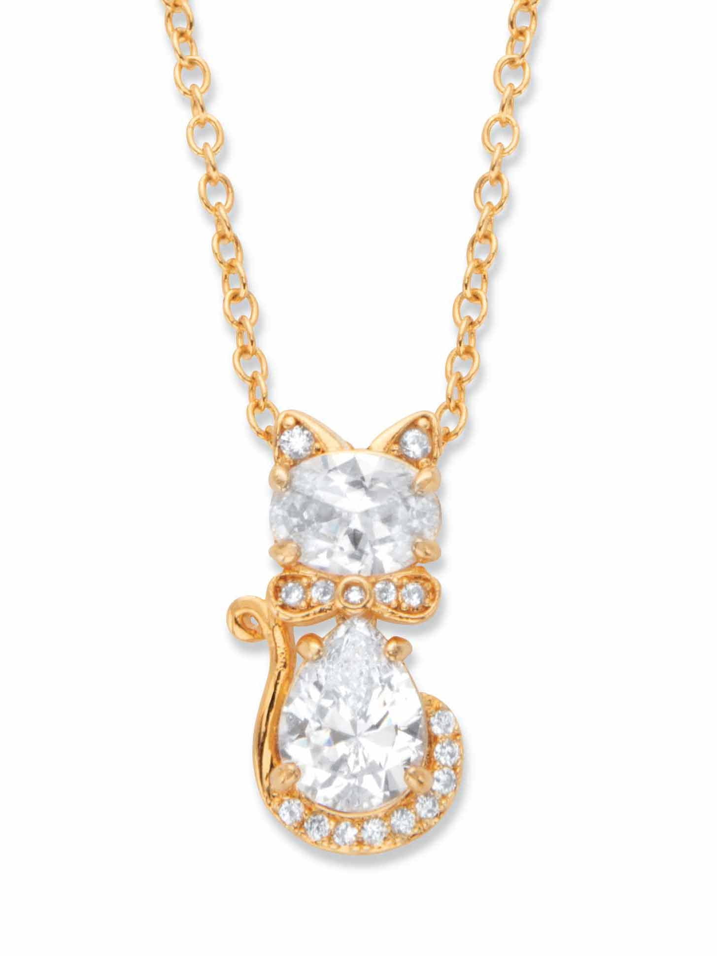 Vintage Rhinestone Cross Brooch – Gold Plated With Crystals & Cat's Eye Stone For Men & Women