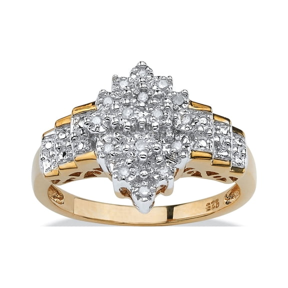 1.40Ct Round Cut Simulated Diamond Women Ring 14K Rose Gold Plated ...