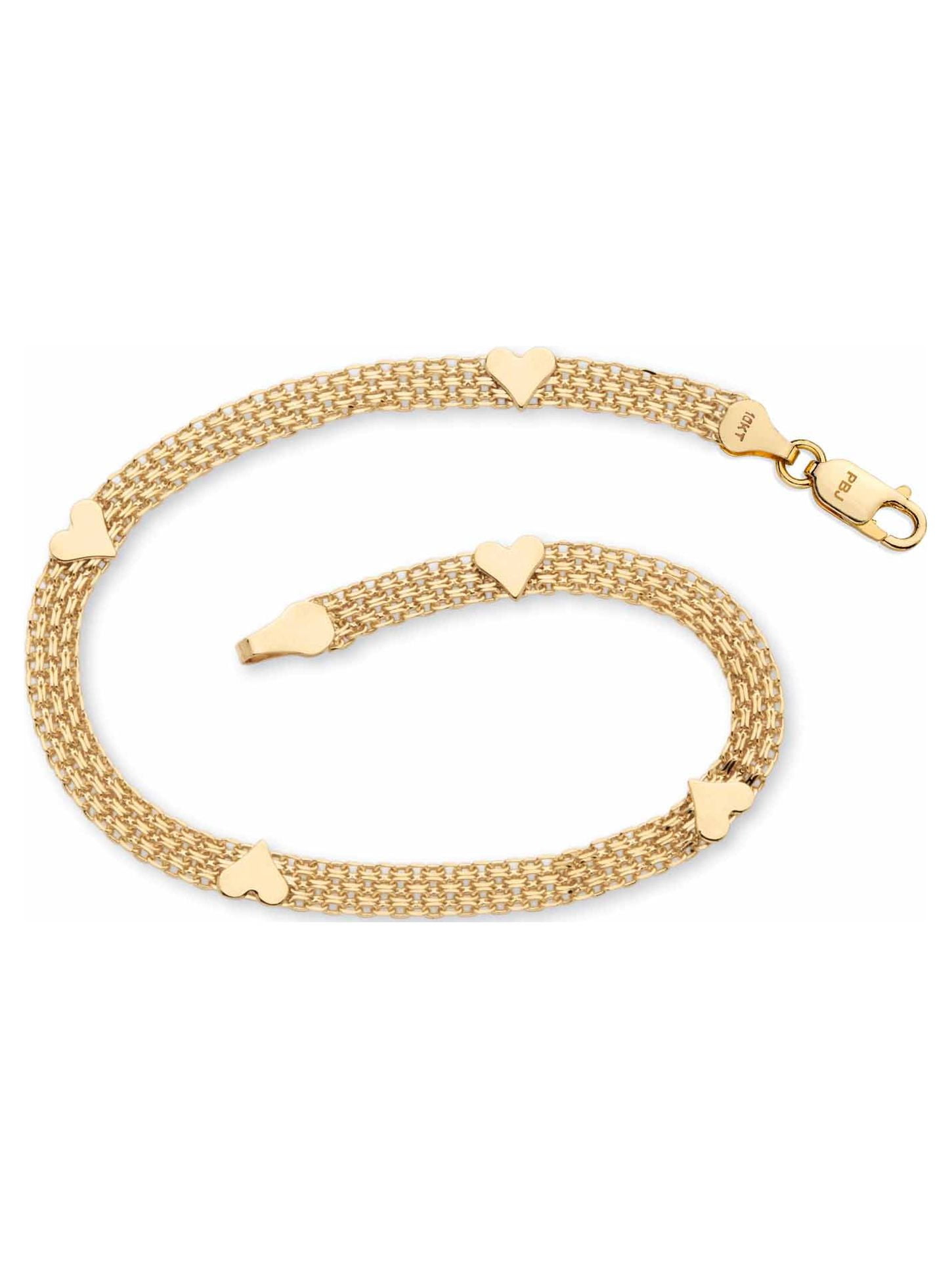 PalmBeach Fine Jewelry: 10k Solid Yellow Gold Hear