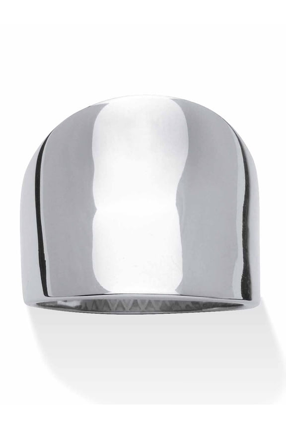 Stainless Steel Concave Cigar Band