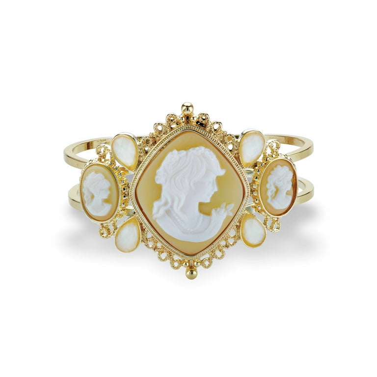 Cameo hotsell bangle bracelet