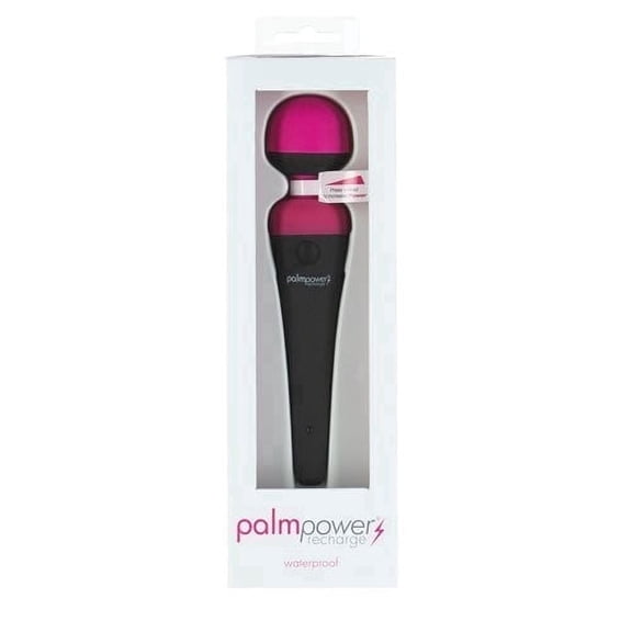 PalmPower Recharge Personal Massage Wand, Pink