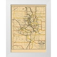 thumbnail image 1 of Palmer 11x14 White Modern Wood Framed Museum Art Print Titled - Denver and Rio Grande Railway - Palmer 1881, 1 of 4