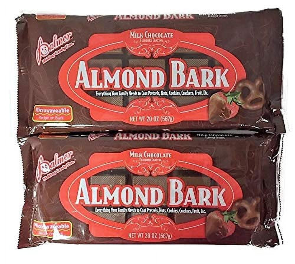 Palmer Almond Bark Melting Milk Chocolate 20 Ounces (Pack of 2) Choc