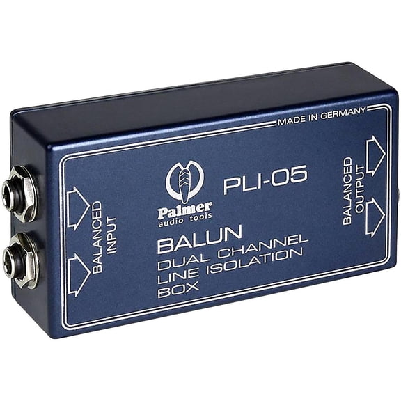 Palmer Audio PLI 05 Line Isolation Box 2 Channel