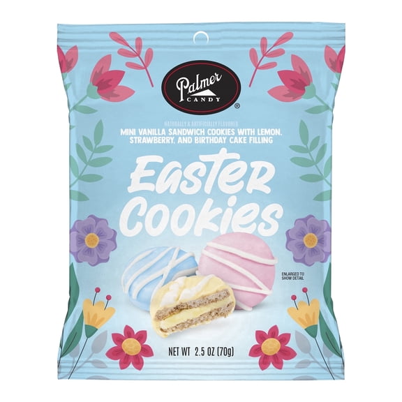 Palmer Candy Easter Enrobed Cookies, 2.5 oz (70g)