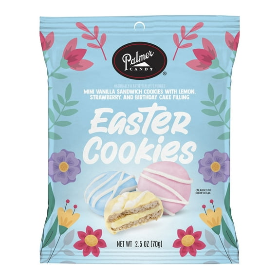 Palmer Candy Easter Enrobed Cookies, 2.5 oz (70g)
