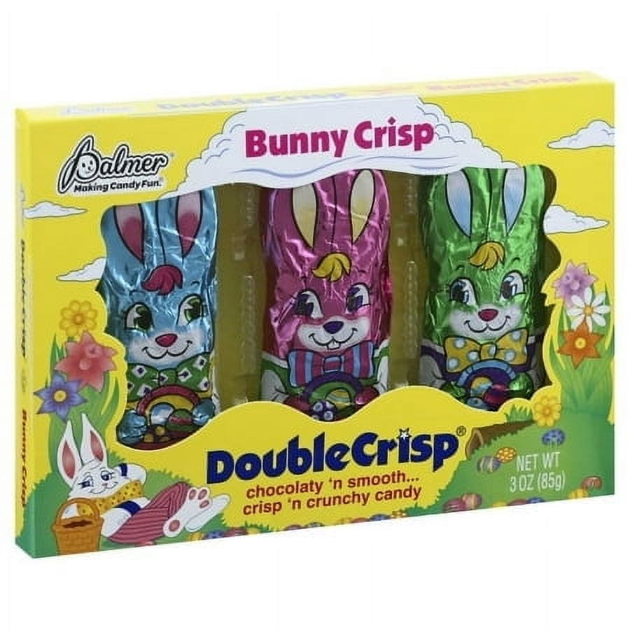 Palmer Double Crisp Chocolate Bunny, 3 Oz. - Walmart.com