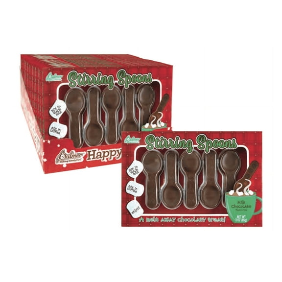 Palmer Milk Chocolate Flavored Stirring Spoons 3 oz