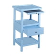 thumbnail image 1 of Palmer Ocean Blue Table with Shelf, 1 of 1