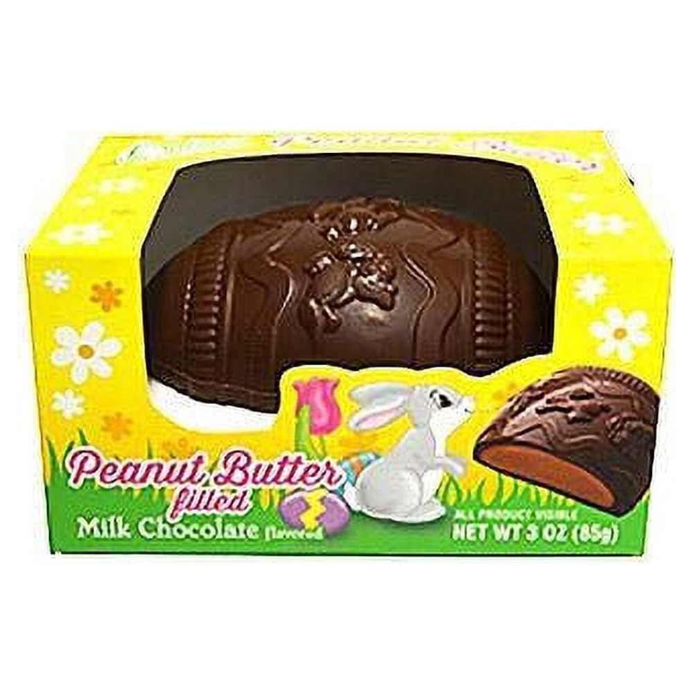Palmer Peanut Butter Filled Easter Milk Chocolate Egg 3 oz. 4pk