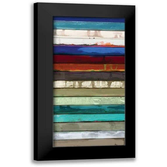 Palmer, Ruth 11x18 Black Modern Framed Museum Art Print Titled - Stack I