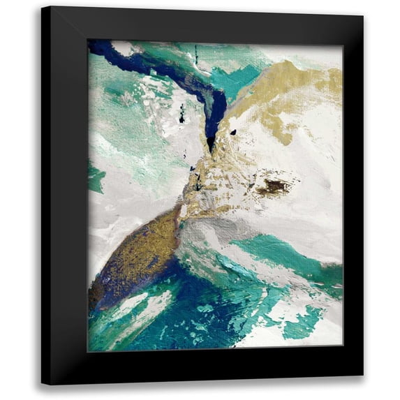Palmer, Ruth 15x18 Black Modern Framed Museum Art Print Titled - Riviera III