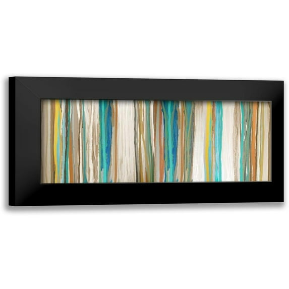 Palmer, Ruth 24x12 Black Modern Framed Museum Art Print Titled - Breathing Room