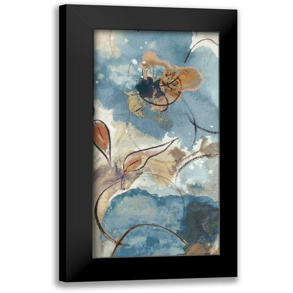 Palmer, Ruther 11x18 Black Modern Framed Museum Art Print Titled - Softly Blushing I